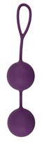 Большие фиолетовые вагинальные шарики XXL Balls - фото 189661