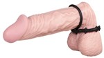 Чёрное кольцо для пениса Steely Cockring - фото 1390621