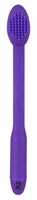Фиолетовый вибратор-щётка для точки G A-Punkt - 23 см. - фото 185315