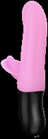 Нежно-розовый пульсатор с клиторальным лепестком Bi Stronic Fusion - 21,5 см. - фото 1429816