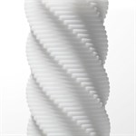 Белый 3D мастурбатор SPIRAL - фото 142675