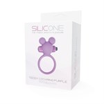 Фиолетовое эрекционное виброкольцо TEDDY COCKRING SILICONE - фото 221906 Фиолетовое эрекционное виброкольцо TEDDY COCKRING SILICONE - фото 221906