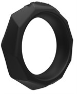 Черное эрекционное кольцо Maximus 55 - фото 1376233