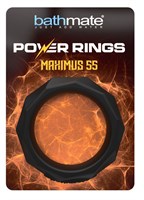 Черное эрекционное кольцо Maximus 55 - фото 1376235
