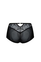 Черные трусики с высокой линией талии Beverly 306352