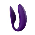 Фиолетовый вибратор для пар We-Vibe Sync 2 - фото 1376441