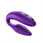 Фиолетовый вибратор для пар We-Vibe Sync 2 - фото 1376443