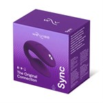Фиолетовый вибратор для пар We-Vibe Sync 2 - фото 1376445