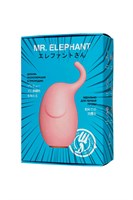 Розовый клиторальный стимулятор Mr. Elephant - фото 1376626
