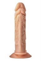 Телесный анально-вагинальный фаллоимитатор Double Penetrator - 19,5 см. - фото 1376782