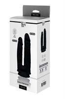 Черный анально-вагинальный фаллоимитатор Double Penetrator - 19,5 см. - фото 1376796