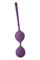 Фиолетовые вагинальные шарики Flirts Kegel Balls - фото 1376878