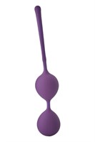 Фиолетовые вагинальные шарики Flirts Kegel Balls - фото 1376882