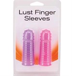 Набор из 2 насадок на пальцы Lust Finger Sleeves - фото 1376893