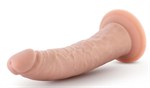 Телесный фаллоимитатор-реалистик 7 Inch Posable Dildo - 19 см. 311766