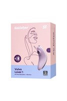 Сиреневый вакуум-волновой вибростимулятор клитора Satisfyer Vulva Lover 1 - фото 1377288