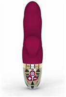 Ярко-розовый вибратор-кролик Hop Hop Bob - 16 см. - фото 1377350