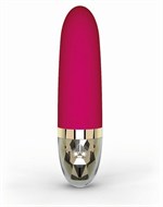 Ярко-розовый водонепроницаемый вибратор Sleak Freak - 14,5 см. - фото 1377361
