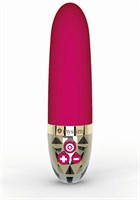 Ярко-розовый водонепроницаемый вибратор Sleak Freak - 14,5 см. - фото 1377360