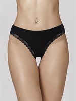 Трусики-слипы из мягкого микромодала с заниженной талией 312884