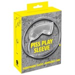 Прозрачная насадка на пенис Piss Play Sleeve для игр с мочеиспусканием - фото 1377821