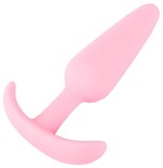 Розовая анальная втулка Mini Butt Plug - 8,4 см. - фото 1377932