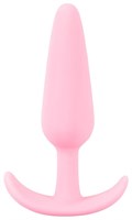 Розовая анальная втулка Mini Butt Plug - 8,4 см. - фото 1377928
