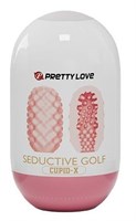 Розовый мастурбатор-яйцо Seductive Golf 313633 - фото 598377