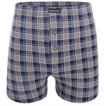Трусы-боксеры свободного кроя в клетку 317648