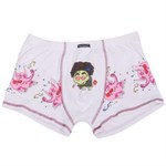 Мужские трусы-боксеры с забавным принтом - слонами и черепахой 317844