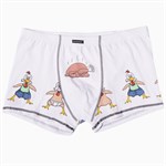 Мужские трусы-боксеры с принтом в виде ощипанных курочек 317848