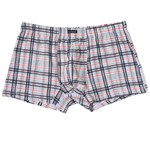 Облегающие мужские трусы-боксеры с принтом в клетку 317914