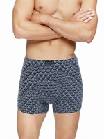 Классические трусы-боксеры с принтом в виде корабликов 317999