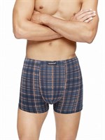 Хлопковые боксеры в клетку 318017