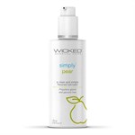 Гель-лубрикант на водной основе с ароматом груши Wicked Simply Pear - 70 мл. 322818 - фото 627231