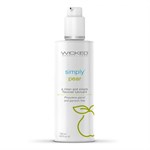 Гель-лубрикант на водной основе с ароматом груши Wicked Simply Pear - 120 мл. 322819 - фото 627233