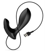 Черная анальная вибровтулка Nexus Duo Plug - 9,8 см. - фото 1379312