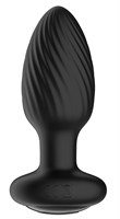 Черная анальная вибровтулка Nexus Tornado - 9,8 см. - фото 1379314