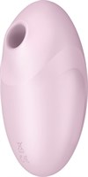 Розовый вакуум-волновой стимулятор с вибрацией Vulva Lover 3 - фото 481605