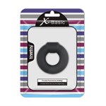Черное эрекционное кольцо Ultra Soft Platinum Cure Silicone Cockring - фото 1419230