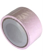 Розовый скотч для связывания Bondage Tape - 15 м. - фото 1432108