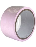 Розовый скотч для связывания Bondage Tape - 15 м. - фото 1432107