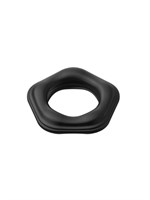 Черное эрекционное кольцо №05 Cock Ring - фото 1380107