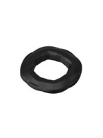 Черные эрекционное кольцо №06 Cock Ring - фото 1380115