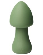 Зеленый перезаряжаемый клиторальный стимулятор-грибочек Parasol Mushroom - фото 1380191