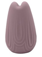 Сиреневый перезаряжаемый вибратор Vase - 7,4 см. - фото 1419276