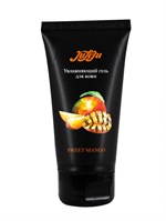 Съедобный гель-лубрикант на водной основе JuLeJu Sweet Mango с ароматом манго - 50 мл. 330368 - фото 627254