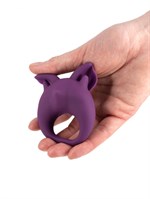 Фиолетовое перезаряжаемое эрекционное кольцо Kitten Kiki - фото 1380366