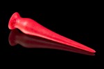 Красный фаллоимитатор  Слинк small  - 35 см. - фото 1380469