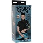 Телесный фаллоимитатор Tommy Pistol со съемной присоской - 19,7 см. - фото 1380493